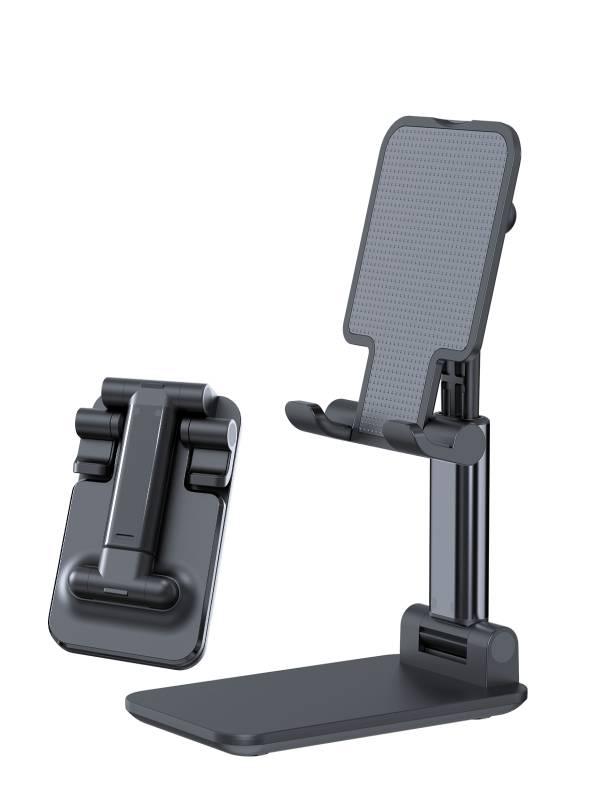 adjustable height & angle folding phone stand for desk